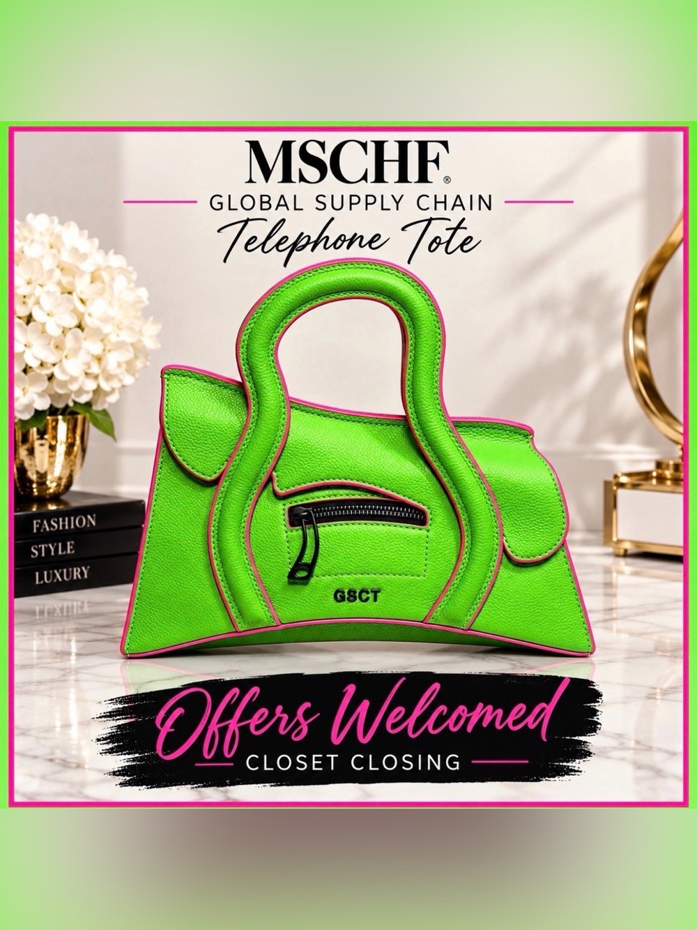 MSCHF Global Supply Chain Telephone Tote